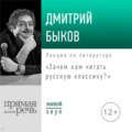 Лекция «Зачем нам читать русскую классику»