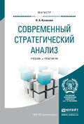 Современный стратегический анализ. Учебник и практикум для магистратуры