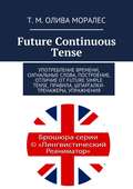 Future Continuous Tense. Употребление времени, сигнальные слова, построение, отличие от Future Simple Tense, правила, шпаргалки-тренажеры, упражнения
