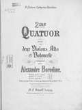 2-й квартет для 2 скрипок, альта и виолончели