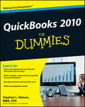 QuickBooks 2010 For Dummies