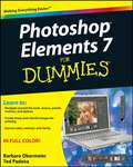 Photoshop Elements 7 For Dummies