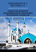 Стратегия развития автомобильного транспорта Республики Татарстан. Монография