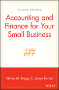 Accounting and Finance for Your Small Business