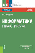 Информатика. Практикум. (СПО). Учебное пособие.