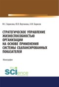 Стратегическое управление жизнеспособностью организации на основе применения системы сбалансированных показателей. (Аспирантура, Бакалавриат, Магистратура). Монография.