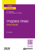 Трудовое право. Практикум 2-е изд., пер. и доп. Учебное пособие для вузов