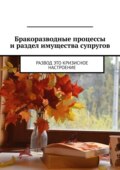 Бракоразводные процессы и раздел имущества супругов. Развод это кризисное настроение