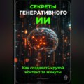 Секреты генеративного ИИ: Как создавать крутой контент за минуты