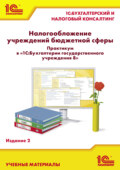 Налогообложение учреждений бюджетной сферы. Практикум в «1С:Бухгалтерии государственного учреждения 8». Издание 2 (+ epub)