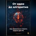 От идеи до алгоритма: Как правильно ставить задачи для ML