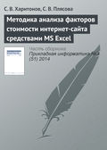 Методика анализа факторов стоимости интернет-сайта средствами MS Excel