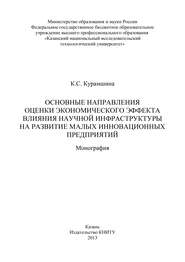 Основные направления оценки экономического эффекта влияния научной инфраструктуры на развитие малых инновационных предприятий