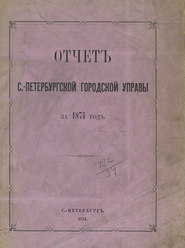 Отчет городской управы за 1874 г.