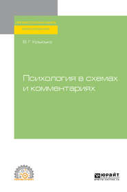 Психология в схемах и комментариях. Учебное пособие для СПО