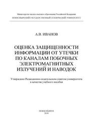 Оценка защищенности информации от утечки по каналам побочных электромагнитных излучений и наводок