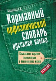 Карманный орфоэпический словарь русского языка: 20000 слов