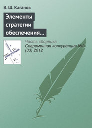 Элементы стратегии обеспечения конкурентоспособности бизнеса с помощью корпоративного обучения