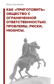 Как «приготовить» общество с ограниченной ответственностью. Проблемы, риски, нюансы