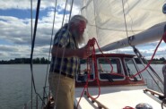Капитан парусной лодки на озере Разна: Я не бизнесмен, я авантюрист