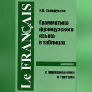 Грамматика французского языка в таблицах