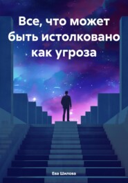 Все, что может быть истолковано как угроза