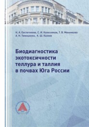 Биодиагностика экотоксичности теллура и таллия в почвах Юга России