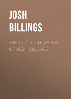 The Complete Works of Josh Billings