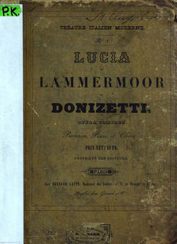 Lucia di Lammermoor de G. Donizetti