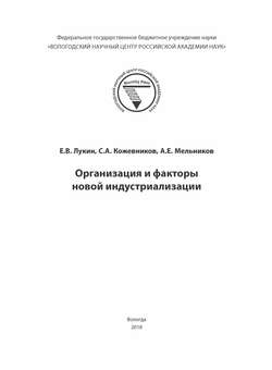 Организация и факторы новой индустриализации