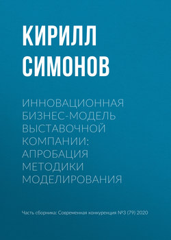 Инновационная бизнес-модель выставочной компании: апробация методики моделирования