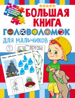 Большая книга головоломок для мальчиков