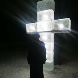Священник восстанавливает в казахском селе дореволюционный Александро-Невский храм.