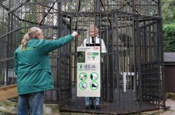 "Дразнить и кормить разрешается": новая экспозиция в Рижском зоопарке