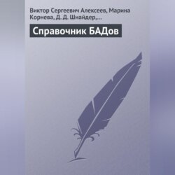 Справочник БАДов