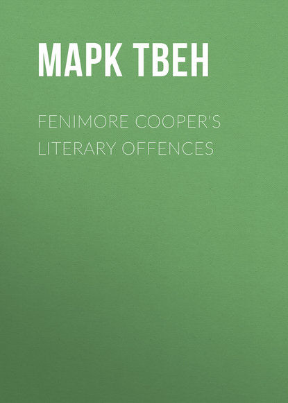 Fenimore Cooper's Literary Offences