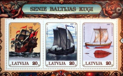 Об истории почтовых марок в мире и в Латвии