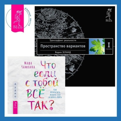 Что если с тобой ВСЁ ТАК? Как прекратить искать себя и начать ЖИТЬ. Трансерфинг реальности. Ступень I: Пространство вариантов